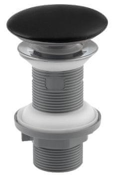 ISVEA Keramički Click-Clack Odvod za Umivaonik 5/4", 20-70mm, Mat Crna