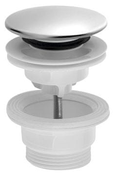 Bruckner Bruckner Click-Clack Izljev, Veliki Čep, Krom, 5/4", ABS/Nerđajući, debljina 4-45mm