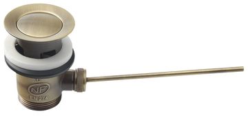 SAPHO Brončani set za umivaonik s povlačnom ručicom, SAPHO