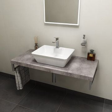 SAPHO AVICE Cement Ploča za Ugradbene Umivaonike 60x50cm, debljina 5cm