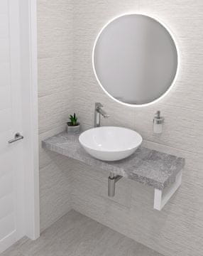 SAPHO AVICE Cementna Zidna Ploča Pod Umyvadlo 70x36x5cm