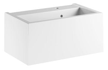 KERASAN KANAAL keramički umivaonik 80x46,5 cm bijela boja