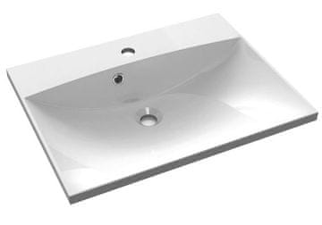 SAPHO UMIVAONIK MARIA, lijevani mramor, 60x46cm, bijela boja