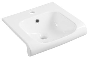 KERASAN INKA keramički poluugradbeni umivaonik, 40x40 cm, bijela