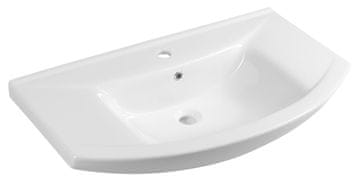 AQUALINE AQUALINE ZERO 86 keramički namještaj-lavabo, 86x50cm, bijela boja