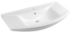 AQUALINE AQUALINE ZERO 97 Keramički Ugradbeni Umivaonik, Bijela 97x51 cm