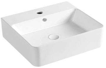 Bruckner Bruckner keramički umivaonik 52x42 cm, bijeli
