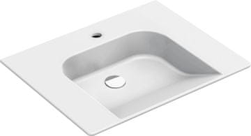 Gsi COMMUNITY keramički umivaonik 70x55cm, bez preljeva, bijela ExtraGlaze antibakterijska glazura