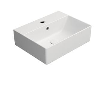 Gsi GSI KUBE X COLOR Bijelo Mat Keramički Umivaonik 45x35 cm