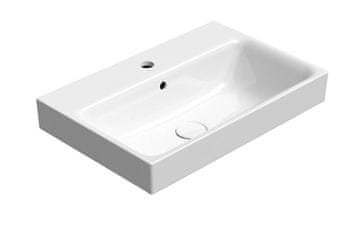 Gsi GSI NUBES Keramički Umivaonik 60x40cm - Bijela ExtraGlaze Antibakterijska Površina
