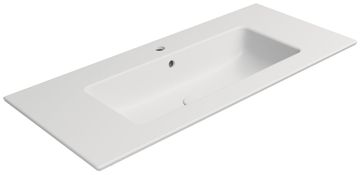 Gsi PURA Slim Keramički Umivaonik 102x46cm, Mat Bijela