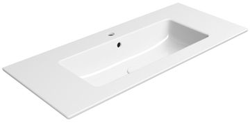 Gsi PURA Slim keramički umivaonik 102x46cm, bijeli ExtraGlaze antibakterijski premaz
