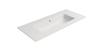 Gsi PURA Slim Keramički Umivaonik 102x46cm, Bez Otvora, Bijela Mat