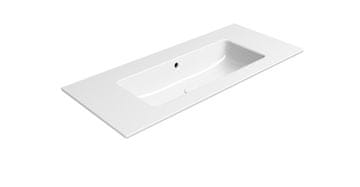 Gsi PURA Keramički Umivaonik Slim 102x46cm, Bez Otvora, Bijela ExtraGlaze
