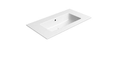 Gsi PURA Antibakterijski Keramički Umivaonik 82x46cm, Bez Otvora, Bijela ExtraGlaze