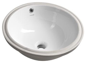 Creavit Keramički Ugradbeni Umivaonik 38x38 cm, Bijeli