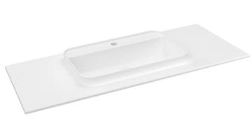 SAPHO BRAHEA Ugradbeni Umivaonik 1116x515mm, Rockstone, Bijeli Mat