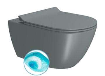 Gsi PURA Viseća WC Školjka Swirlflush 36x55cm, Agava Dual-Mat