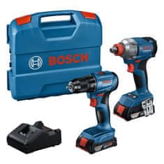 BOSCH Professional set akumulatorskog alata GDX 18V-285 + GSR 185-LI (06019N2123)