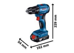 BOSCH Professional set akumulatorskog alata GDX 18V-285 + GSR 185-LI (06019N2123)