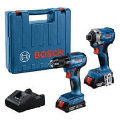 BOSCH Professional set akumulatorskog alata GDR 18V-215 + GSR 185-LI (06019N2023)