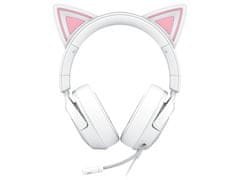Razer Kraken Kitty V3 X gamerske slušalice, HyperClear, 3,5 mm, bijele (RZ04-05350300-R3M1)