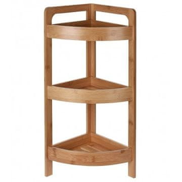 HOMESTYLING Polica za kupaonicu KO-784500090 kutna 3 police