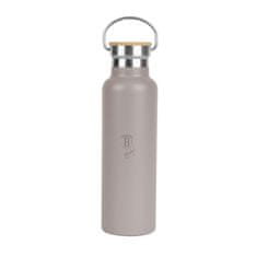 Berlingerhaus Termos BH-7201 double-walled stainless steel bottle 0.6 l Taupe Collection
