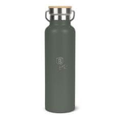 Berlingerhaus Termos BH-7219 double-walled stainless steel bottle 0.6 l Matte Green Collection