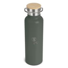 Berlingerhaus Termos BH-7219 double-walled stainless steel bottle 0.6 l Matte Green Collection