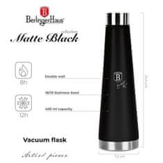 Berlingerhaus Termos BH-8750 stainless steel drinking bottle 0.4 l Matte Black Collection