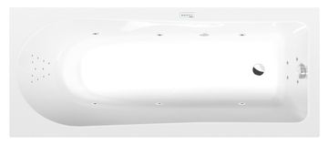 POLYSAN Polysan LISA Whirlpool Kada 170x70 cm Chrom-Hydro, Akril, Highline sustav