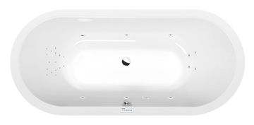 POLYSAN VIVA O hidro-masažna kada, 175x80x47cm, Highline Hydro, kromirana