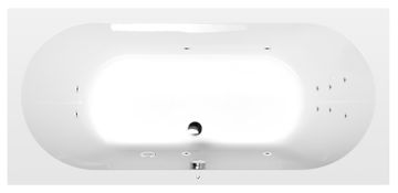 POLYSAN Levana 170x80 Hidromasažna Kada s Attraction Hydro Sistemom - Polysan
