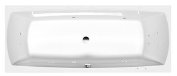 POLYSAN LILI hidromasažna kada, 170x70x39cm, Active Hydro, kromirana