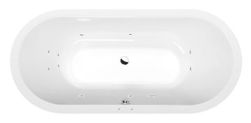 POLYSAN Polysan ACTIVE HYDRO Hidromasažna Kada 185x80x47 cm Kromirana