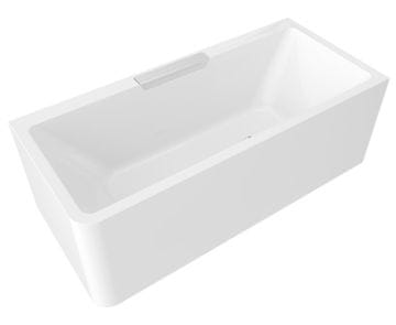 POLYSAN Pravougaona Kada CASCATA R MONOLITH 180x80x60cm s Inox Vodopadom