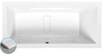 POLYSAN MARLENE SLIM pravokutna kada 170x80 cm, bijela, akrilna, moderni dizajn