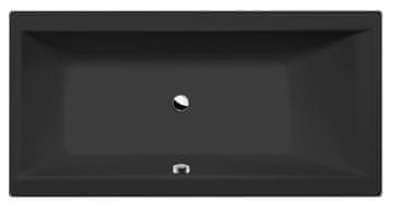POLYSAN CLEO pravokutna kada 150x75cm, crna mat, Polysan