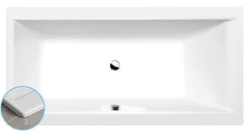 POLYSAN CLEO SLIM Pravokutna Kada 150x75x48cm, Bijela, Akril, Polysan