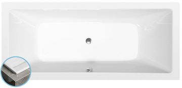 POLYSAN KRYSTA SLIM Pravokutna Kada Akrilna 180x70cm - Bijela Mat