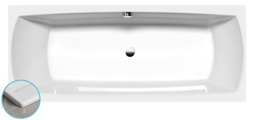 POLYSAN LILY SLIM pravokutna kada 170x70x39cm, bijela, akrilat, obostrana, niska ruba