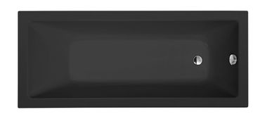 POLYSAN NOEMI Pravokutna Kada 170x70 cm, Crna Mat Akril, Polysan