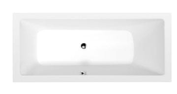 POLYSAN MIMOA akrilna pravokutna kada 170x80x39cm, bijela mat finish