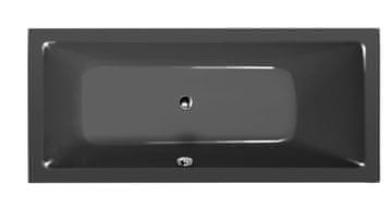 POLYSAN MIMOA Pravokutna Ugradna Kada 170x80x39 cm, Siva Acrylic