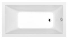 POLYSAN NOEMI Pravokutna Akrilna Kada 160x80x39cm, Bijela Mat