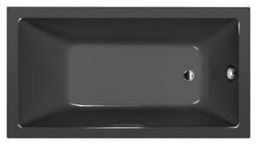 POLYSAN NOEMI Pravokutna Kada 150x80x39cm, Siva