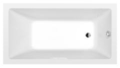 POLYSAN NOEMI pravokutna kada 160x80x39cm, bijela