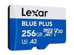 Lexar BLUE PLUS memorijska kartica, micro SDXC, 256 GB (LMSBLPL256G-BNANG)