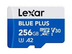 Lexar BLUE PLUS memorijska kartica, micro SDXC, 256 GB (LMSBLPL256G-BNANG)